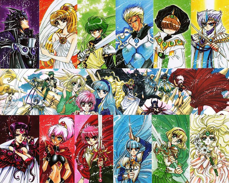 Magic Knights | Magic knight rayearth, Anime, Anime art